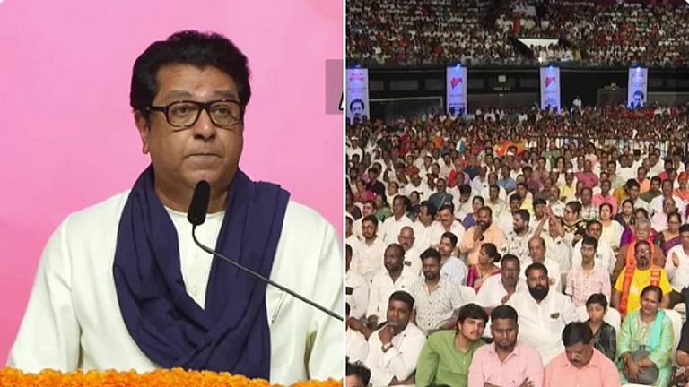 20 Years Later, Raj-Uddhav Together: Raj Thackeray Roars at Marathi Unity Platform