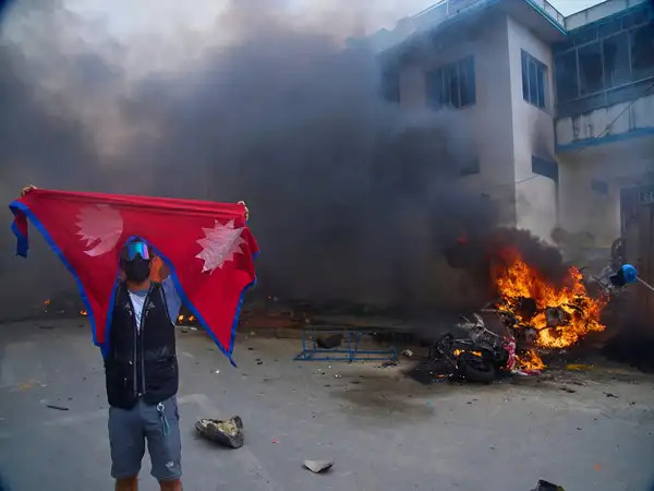 Nepal PM KP Sharma Oli Resigns Amid Escalating Violence, Protesters Set Parliament Building on Fire