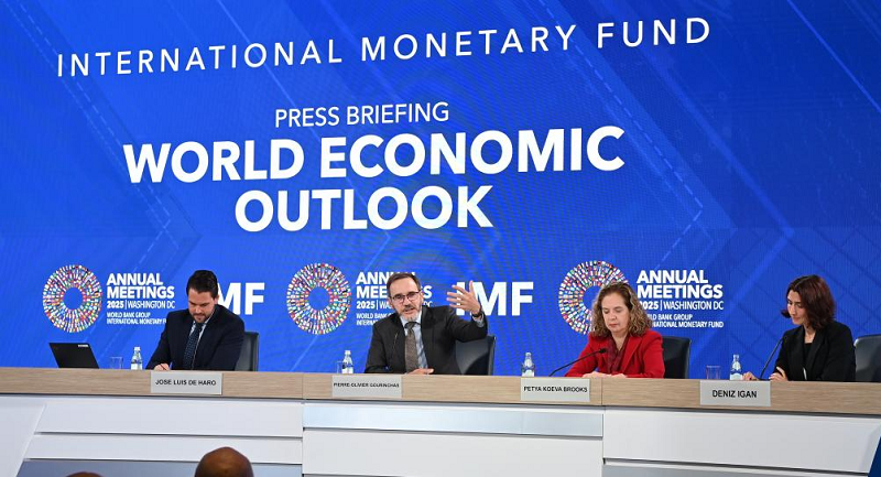 IMF raises global growth forecast to 3.2 pct in 2025