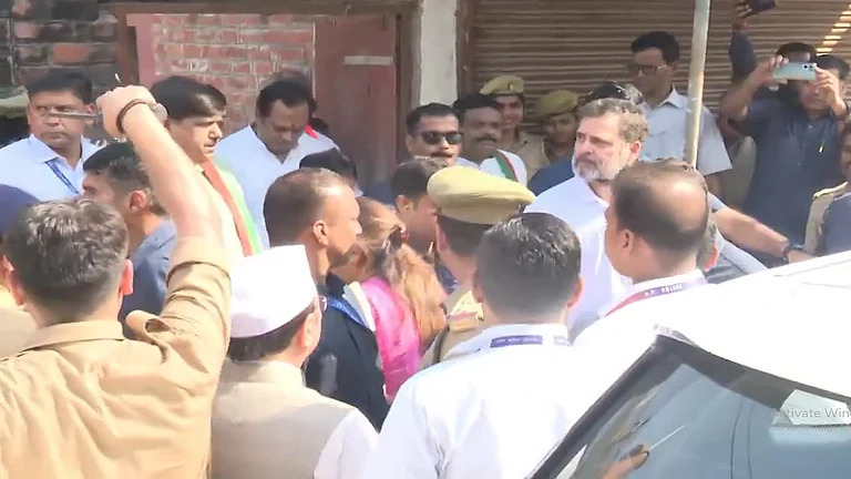 UP: Rahul Gandhi meets Valmiki family, assures help and demands stringent punishment for the culprits