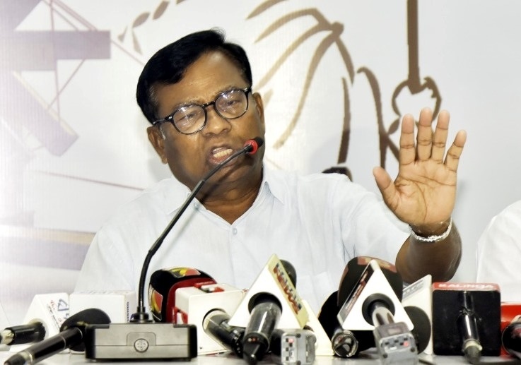 Chief Minister Should Apologise to People for Using Abusive Language: PCC President Bhakta Charan Das