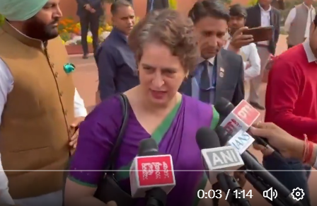 ‘Sanchaar Saathi’ is a ‘spy app’, an attempt to turn the country into a dictatorship: Priyanka Gandhi