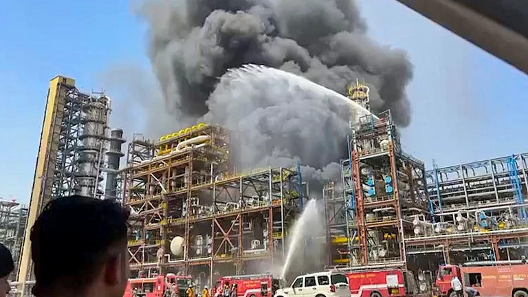 Rajasthan: Massive Fire at Pachpadra Refinery a Day Before Inauguration, PM Modi's Program Postponed